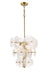DVI Canada - Eight Light Pendant - Carousel - Brass- Union Lighting Luminaires Decor