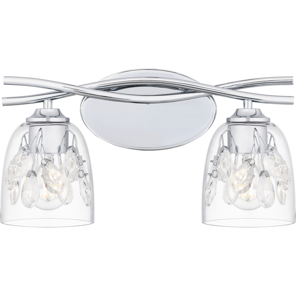 Quoizel - Two Light Bath - Ansley - Polished Chrome- Union Lighting Luminaires Decor