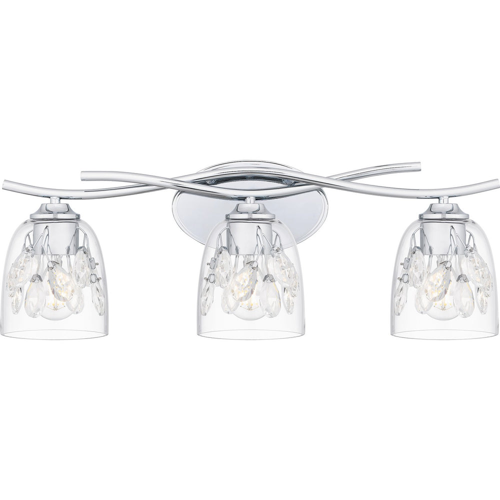 Quoizel - Three Light Bath - Ansley - Polished Chrome- Union Lighting Luminaires Decor