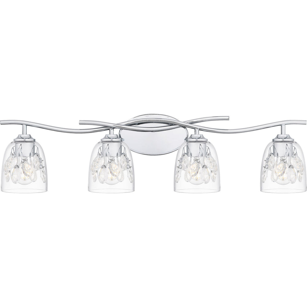 Quoizel - Four Light Bath - Ansley - Polished Chrome- Union Lighting Luminaires Decor