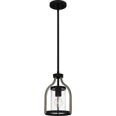 Quoizel - One Light Mini Pendant - Cornelia - Matte Black- Union Lighting Luminaires Decor