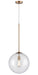 Avenue Lighting - One Light Pendant - Delilah - Aged Brass- Union Lighting Luminaires Decor