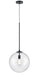 Avenue Lighting - One Light Pendant - Delilah - Black- Union Lighting Luminaires Decor