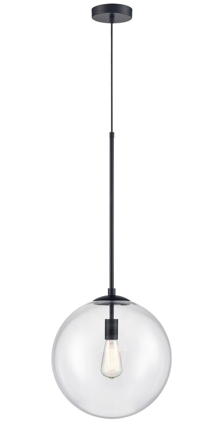 Avenue Lighting - One Light Pendant - Delilah - Black- Union Lighting Luminaires Decor