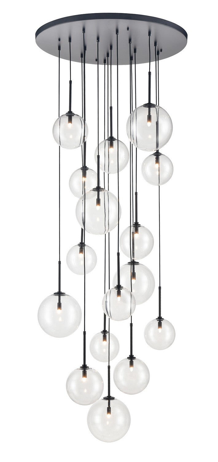 Avenue Lighting - LED Pendant - Delilah - Black- Union Lighting Luminaires Decor