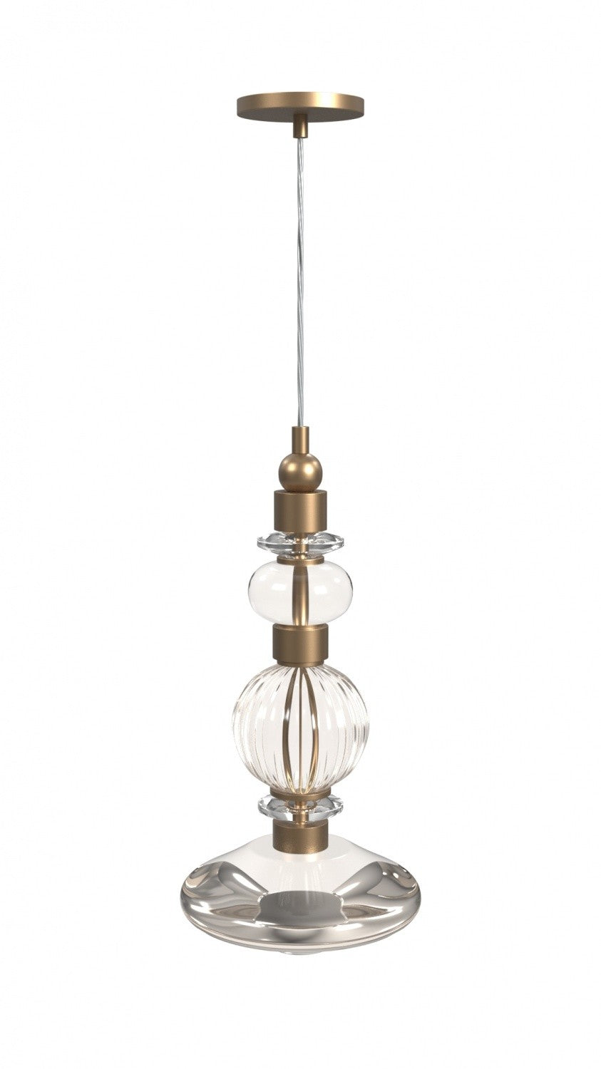 Avenue Lighting - LED Pendant - Avra - Aged Brass- Union Lighting Luminaires Decor