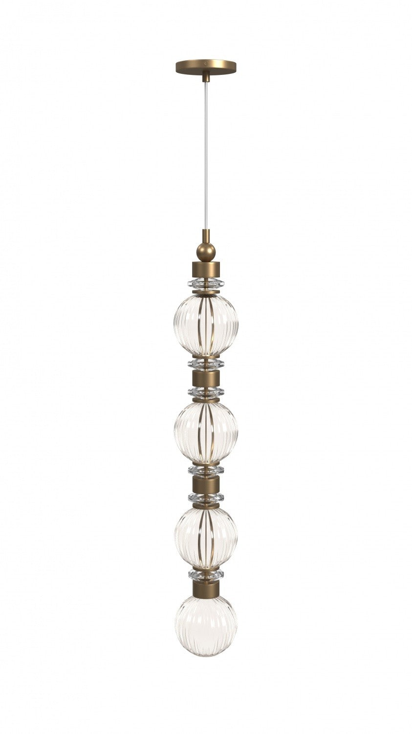 Avenue Lighting - LED Pendant - Avra - Aged Brass- Union Lighting Luminaires Decor
