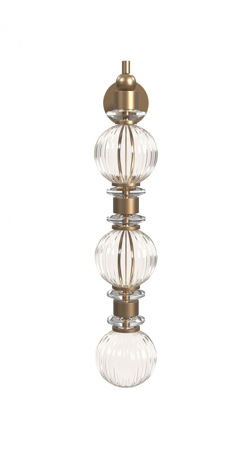 Avenue Lighting - LED Wall Sconce - Avra - Aged Brass- Union Lighting Luminaires Decor