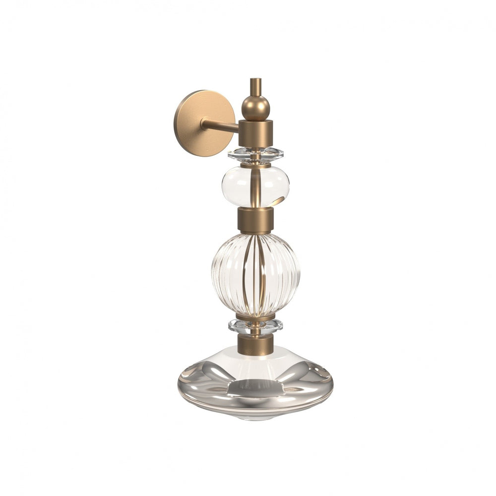 Avenue Lighting - LED Wall Sconce - Avra - Aged Brass- Union Lighting Luminaires Decor