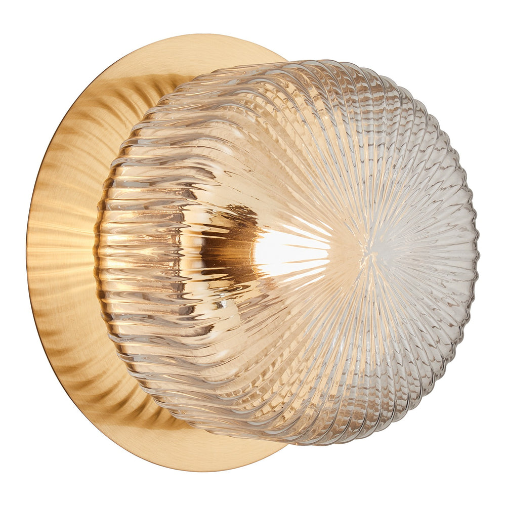 Matteo Canada - LED Wall Sconce - Knobbel - Aged Gold Brass- Union Lighting Luminaires Decor