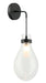 Matteo Canada - One Light Wall Sconce - Seranna - Matte Black- Union Lighting Luminaires Decor