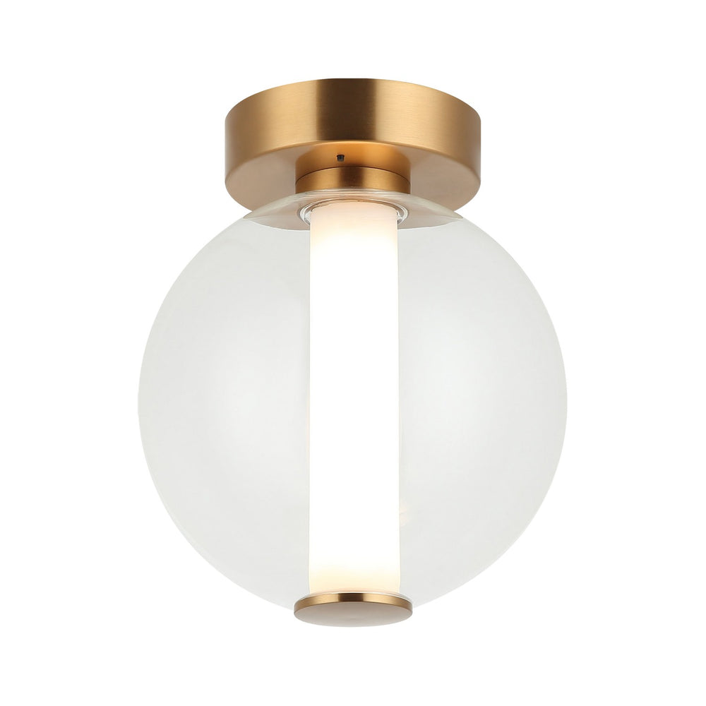 Matteo Canada - LED Wall Sconce/Ceiling Mount - Belange - Aged Gold Brass- Union Lighting Luminaires Decor