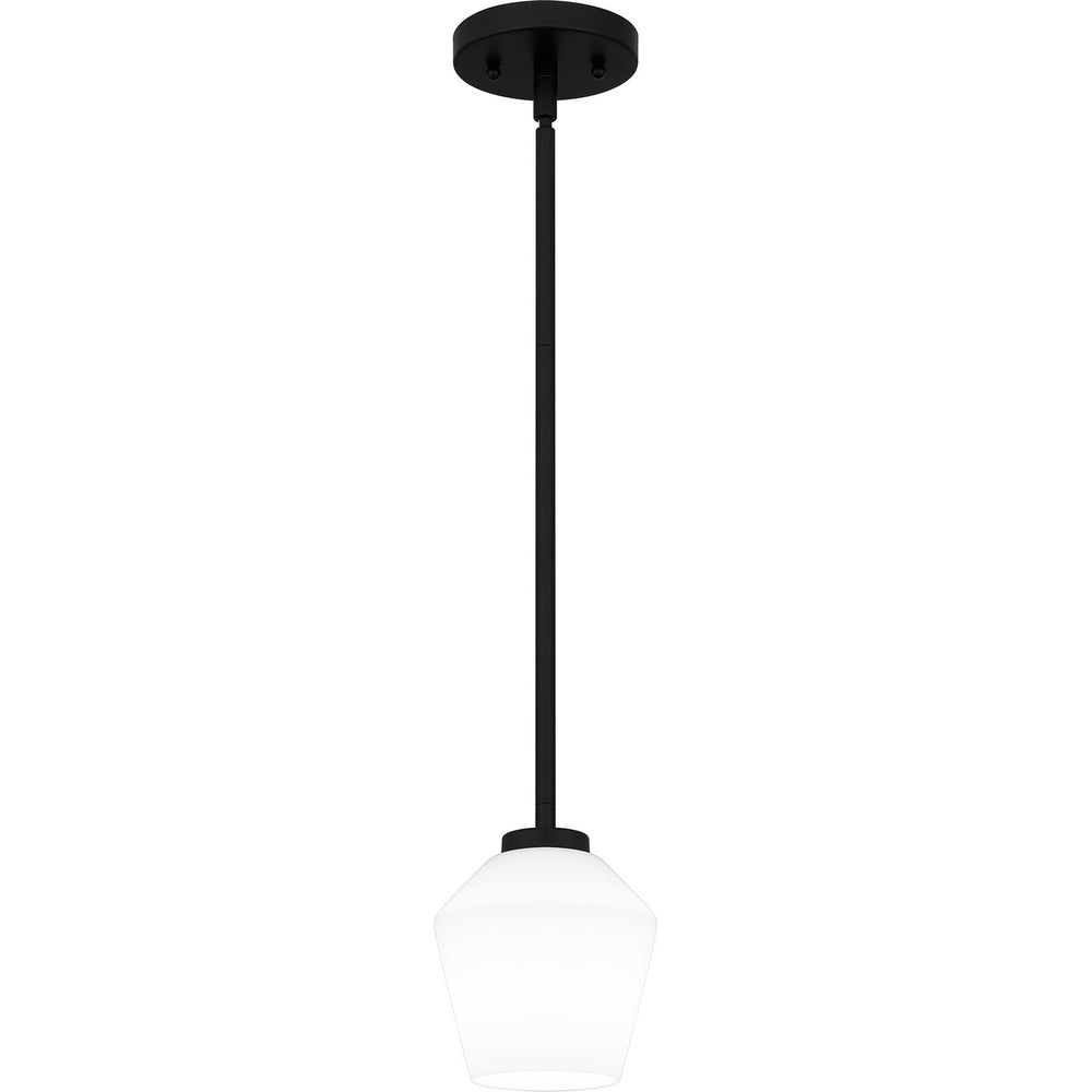 Quoizel - One Light Mini Pendant - Nielson - Matte Black- Union Lighting Luminaires Decor