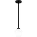 Quoizel - One Light Mini Pendant - Nielson - Matte Black- Union Lighting Luminaires Decor