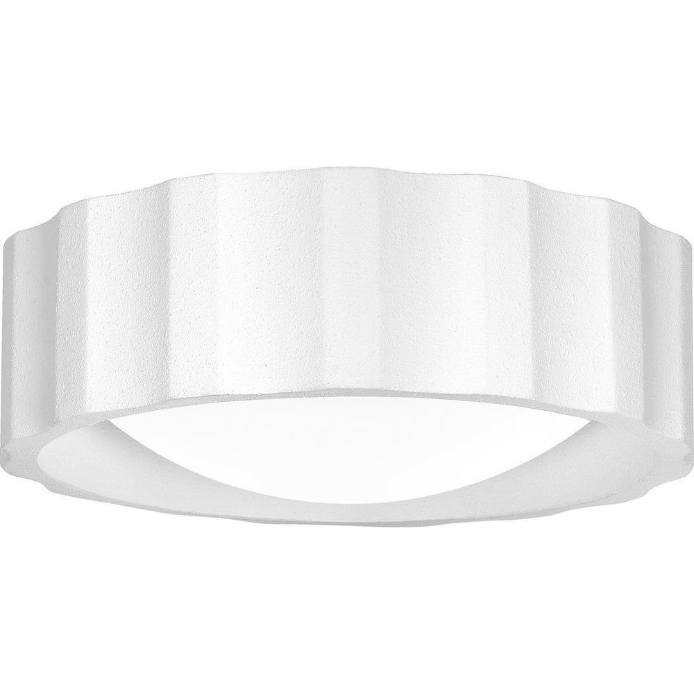 Quoizel - Two Light Flush Mount - Quoizel Flush Mount - Textured White- Union Lighting Luminaires Decor
