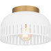 Quoizel - One Light Flush Mount - Quoizel Flush Mount - Matte White- Union Lighting Luminaires Decor