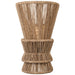 Visual Comfort Signature Canada - LED Wall Sconce - Antigua - Bronze and Natural Abaca- Union Lighting Luminaires Decor