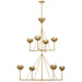 Visual Comfort Signature Canada - Eight Light Chandelier - Alberto - Antique-Burnished Brass- Union Lighting Luminaires Decor