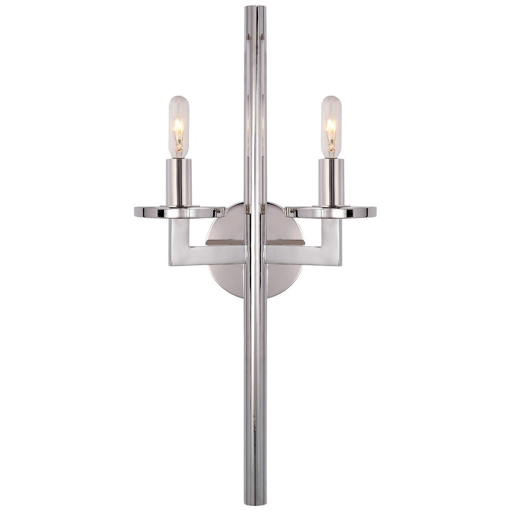 Visual Comfort Signature Canada - Two Light Wall Sconce - Liaison - Polished Nickel- Union Lighting Luminaires Decor