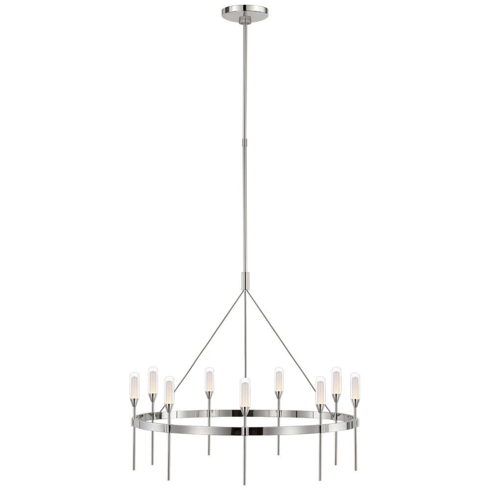 Visual Comfort Signature Canada - LED Chandelier - Overture - Polished Nickel- Union Lighting Luminaires Decor