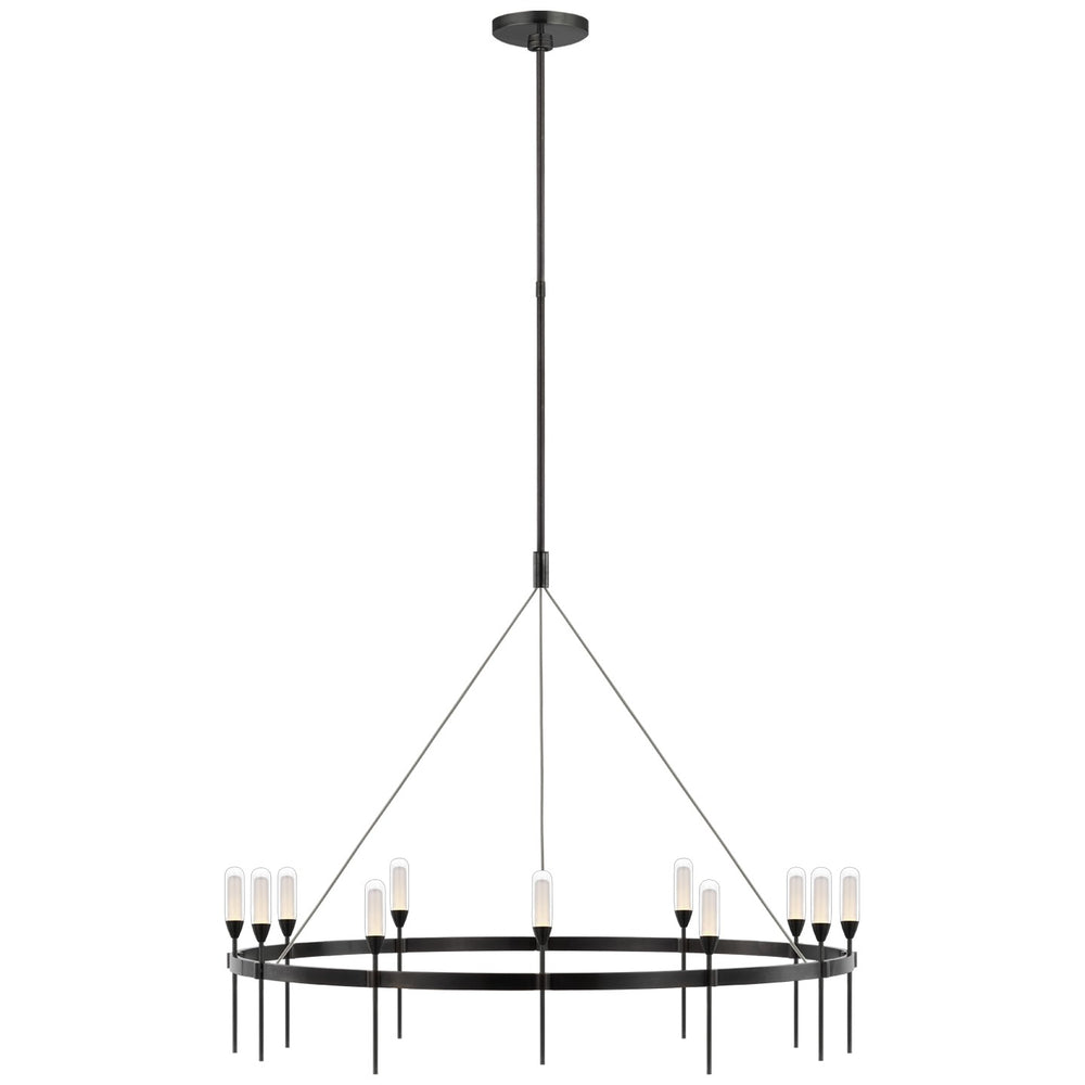 Visual Comfort Signature Canada - LED Chandelier - Overture - Bronze- Union Lighting Luminaires Decor