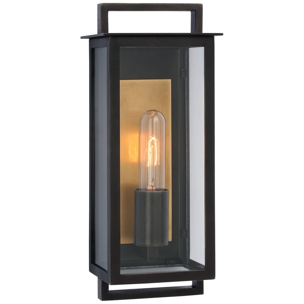 Visual Comfort Signature Canada - LED Wall Lantern - Halle - Aged Iron- Union Lighting Luminaires Decor