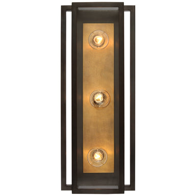 Visual Comfort Signature Canada - LED Vanity - Halle - Bronze and Hand-Rubbed Antique Brass- Union Lighting Luminaires Decor