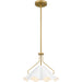 Quoizel - One Light Pendant - Quoizel Pendant - Aged Brass- Union Lighting Luminaires Decor