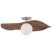 Visual Comfort Signature Canada - LED Semi-Flush Mount - Mahalo - Polished Nickel- Union Lighting Luminaires Decor
