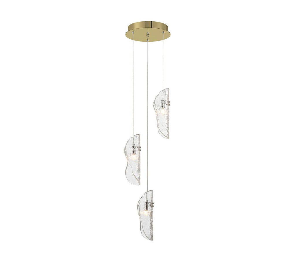 Lib & Co. Canada - LED Pendant - Sorrento - Gold- Union Lighting Luminaires Decor