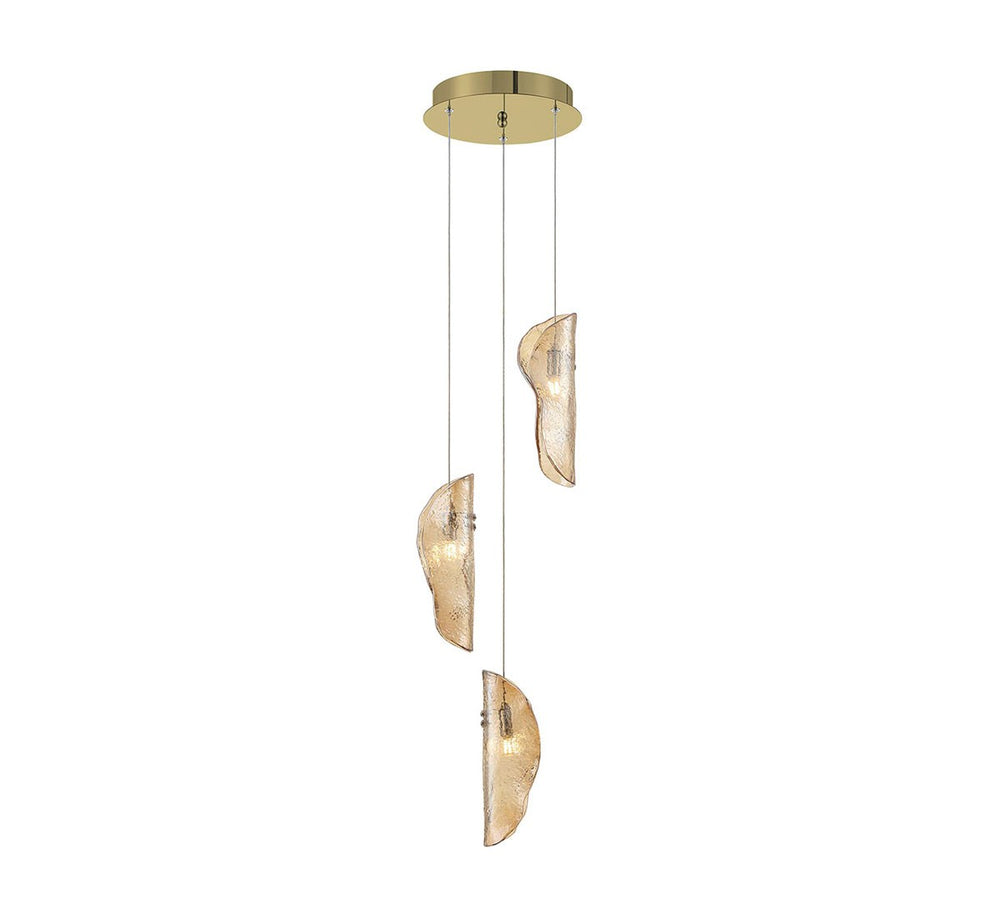 Lib & Co. Canada - LED Pendant - Sorrento - Gold- Union Lighting Luminaires Decor