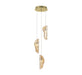Lib & Co. Canada - LED Pendant - Sorrento - Gold- Union Lighting Luminaires Decor
