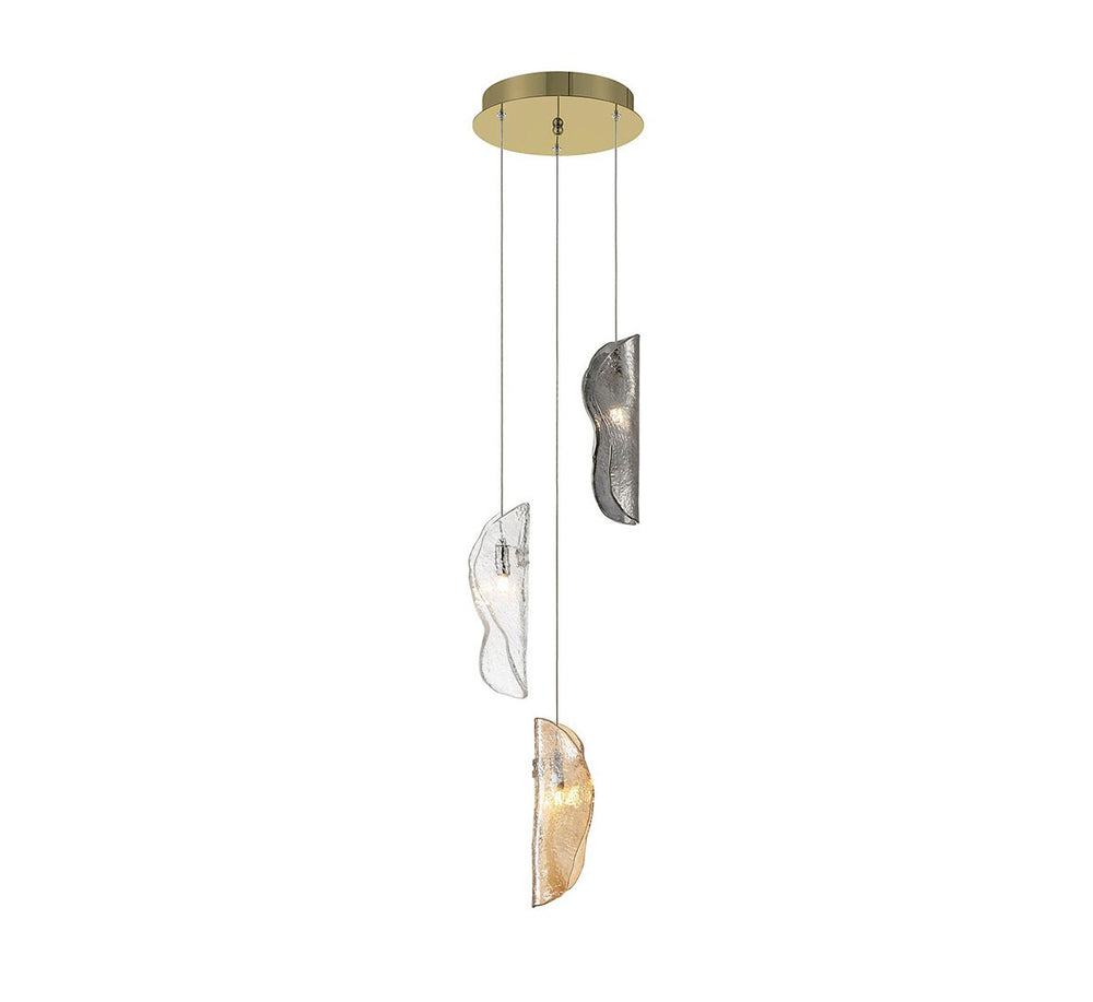 Lib & Co. Canada - LED Pendant - Sorrento - Gold- Union Lighting Luminaires Decor