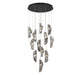 Lib & Co. Canada - LED Chandelier - Sorrento - Black- Union Lighting Luminaires Decor