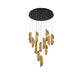 Lib & Co. Canada - LED Chandelier - Sorrento - Black- Union Lighting Luminaires Decor