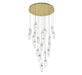 Lib & Co. Canada - LED Chandelier - Sorrento - Gold- Union Lighting Luminaires Decor
