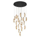 Lib & Co. Canada - LED Chandelier - Sorrento - Black- Union Lighting Luminaires Decor