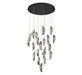 Lib & Co. Canada - LED Chandelier - Sorrento - Black- Union Lighting Luminaires Decor
