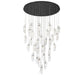 Lib & Co. Canada - LED Chandelier - Sorrento - Black- Union Lighting Luminaires Decor