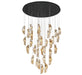 Lib & Co. Canada - LED Chandelier - Sorrento - Black- Union Lighting Luminaires Decor