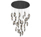 Lib & Co. Canada - LED Chandelier - Sorrento - Black- Union Lighting Luminaires Decor