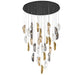 Lib & Co. Canada - LED Chandelier - Sorrento - Black- Union Lighting Luminaires Decor