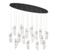 Lib & Co. Canada - LED Chandelier - Sorrento - Black- Union Lighting Luminaires Decor