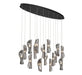Lib & Co. Canada - LED Chandelier - Sorrento - Black- Union Lighting Luminaires Decor