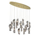 Lib & Co. Canada - LED Chandelier - Sorrento - Gold- Union Lighting Luminaires Decor