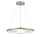 Lib & Co. Canada - LED Chandelier - Nettuno - Metallic Brushed Champagne- Union Lighting Luminaires Decor