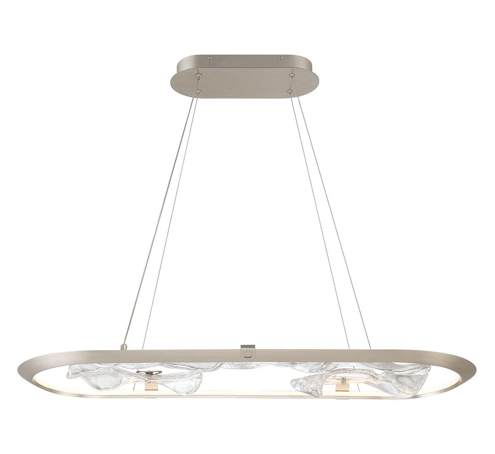 Lib & Co. Canada - LED Chandelier - Nettuno - Metallic Brushed Champagne- Union Lighting Luminaires Decor