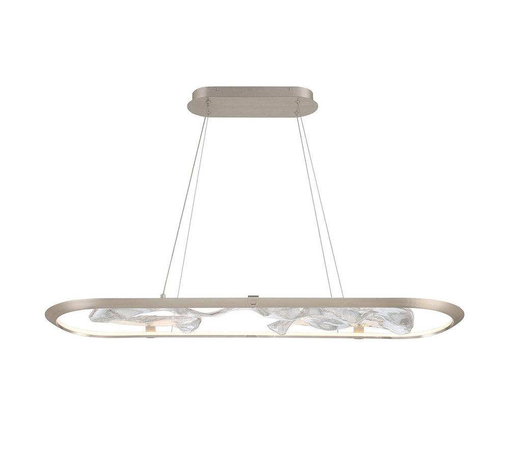 Lib & Co. Canada - LED Chandelier - Nettuno - Metallic Brushed Champagne- Union Lighting Luminaires Decor