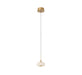 Lib & Co. Canada - LED Pendant - Adelfia - Antique Brass- Union Lighting Luminaires Decor