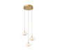 Lib & Co. Canada - LED Pendant - Adelfia - Antique Brass- Union Lighting Luminaires Decor